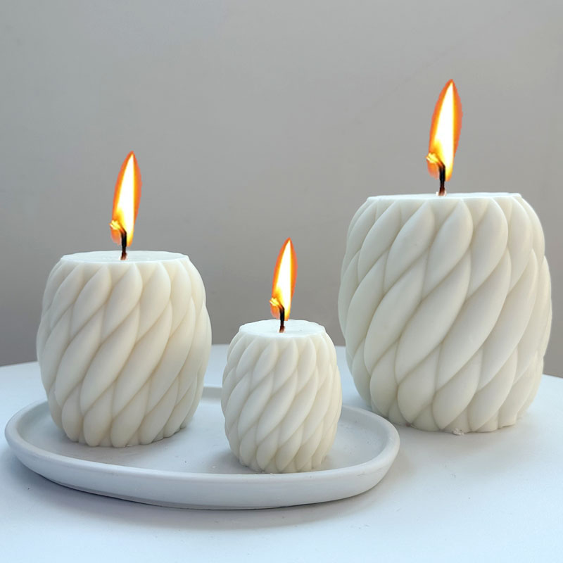 Soap Making Additives - 3D Dönen Yağmur Damlaları Silikon Mum