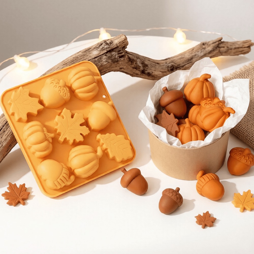 Soap Making For Beginners - 2 Adet DIY Yapım Aleti Balkabağı,