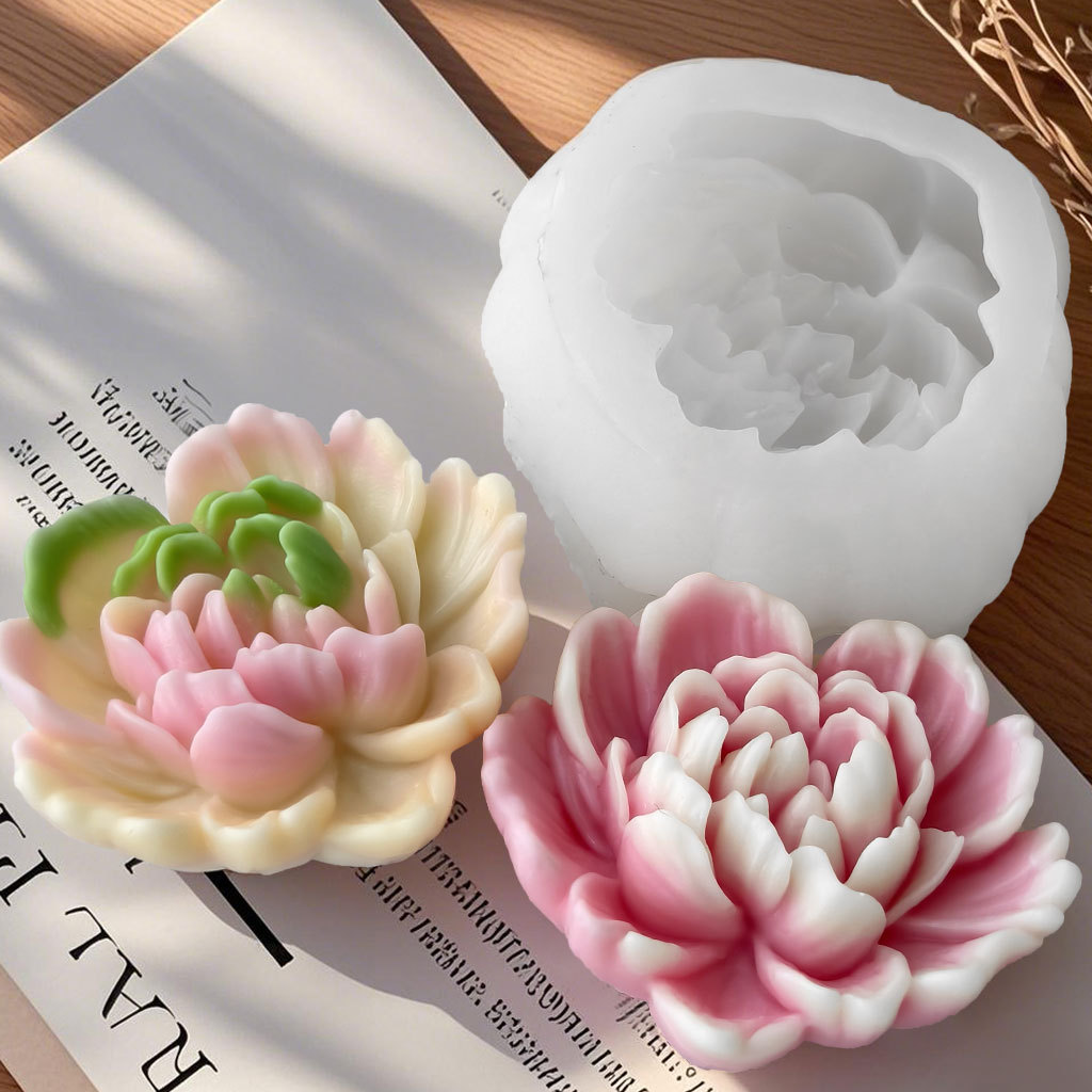 Soap Making Fragrance - DIY Gül Çiçekler silikon kalıp El