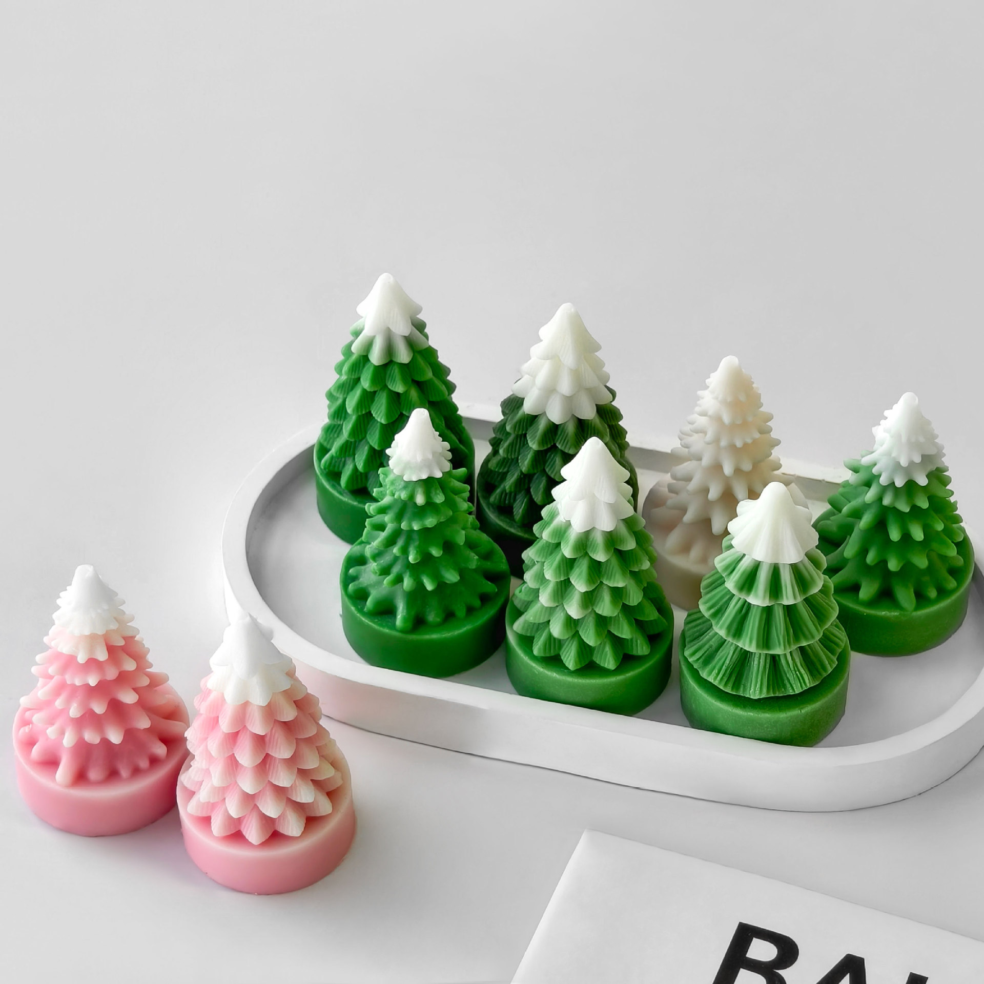 Soap Making Fragrance - DIY Mini Noel Ağacı silikon kalıp