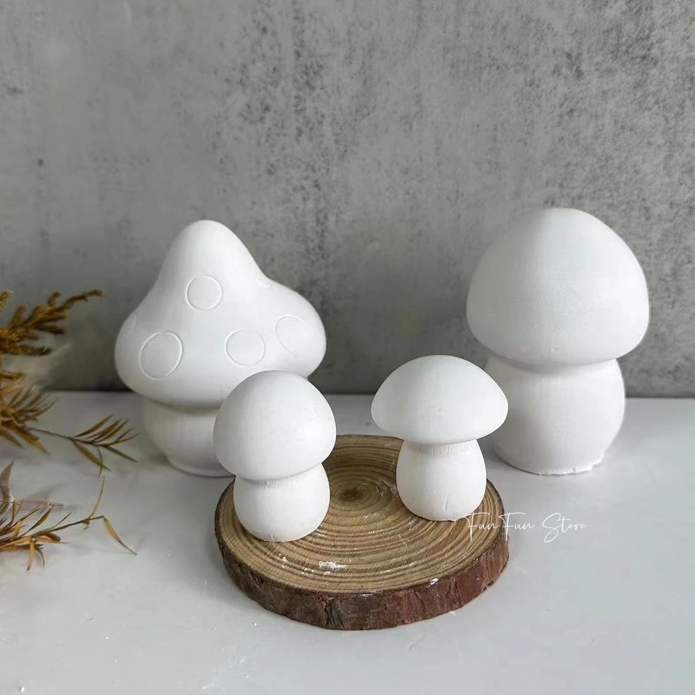 Soap Making Additives - 3D Mantar Mum silikon kalıp Kristal
