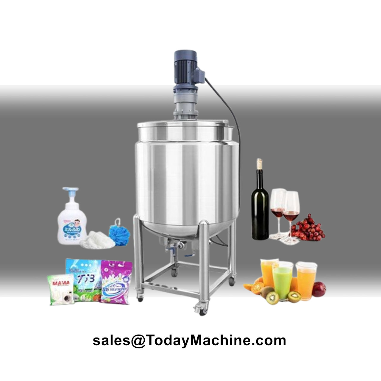 Soap Making Liquid - Şampuan Sıvı Sabun Deterjan Yapımı Karıştırma