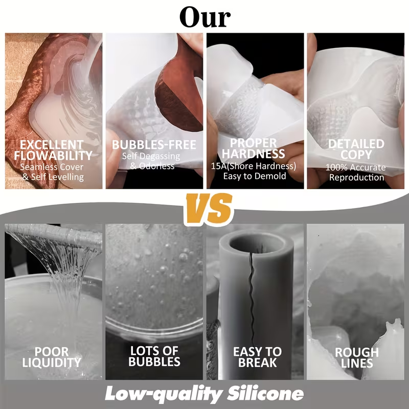 500ml 2 Şişe Sıvı Silikon Kalı - Soap Making Liquid incelemesi ve fiyatı