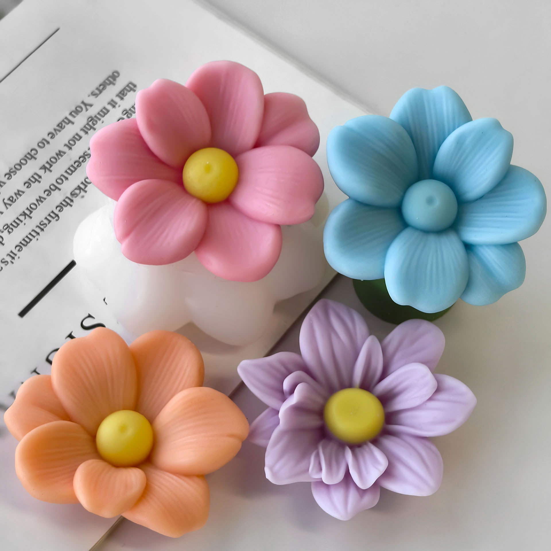 DIY Çiçekler Aroma Mum silikon - Soap Making Fragrance incelemesi ve fiyatı