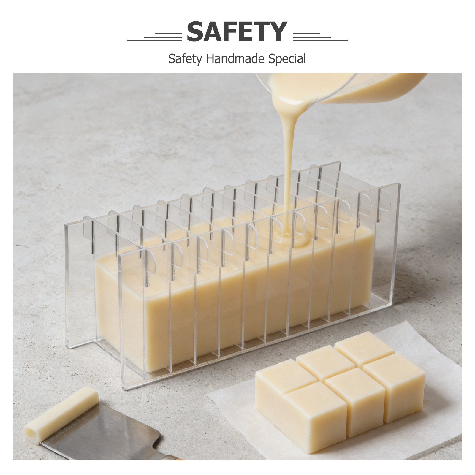 Akrilik Sabun Kalıbı İçin İç B - Soap Making Process incelemesi ve fiyatı