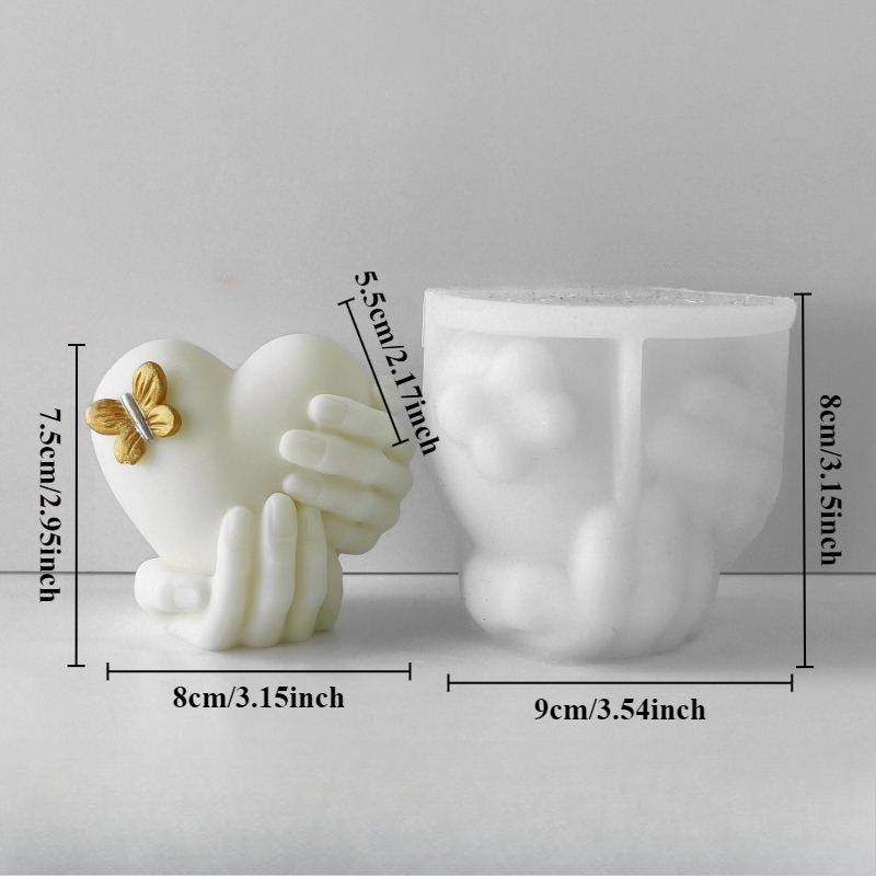 El Tutma Aşk Silikon Mum Kalıp - Soap Making For Beginners incelemesi ve fiyatı