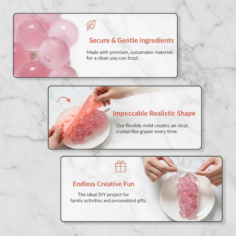 Silikon Üzüm Topu Kalıpları, K - Soap Making Lye incelemesi ve fiyatı