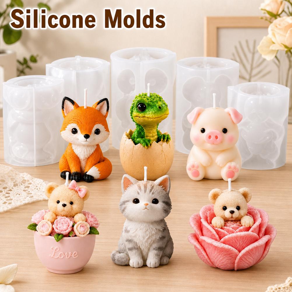 1 adet Sevimli Hayvan Silikon  - Soap Making Lye incelemesi ve fiyatı
