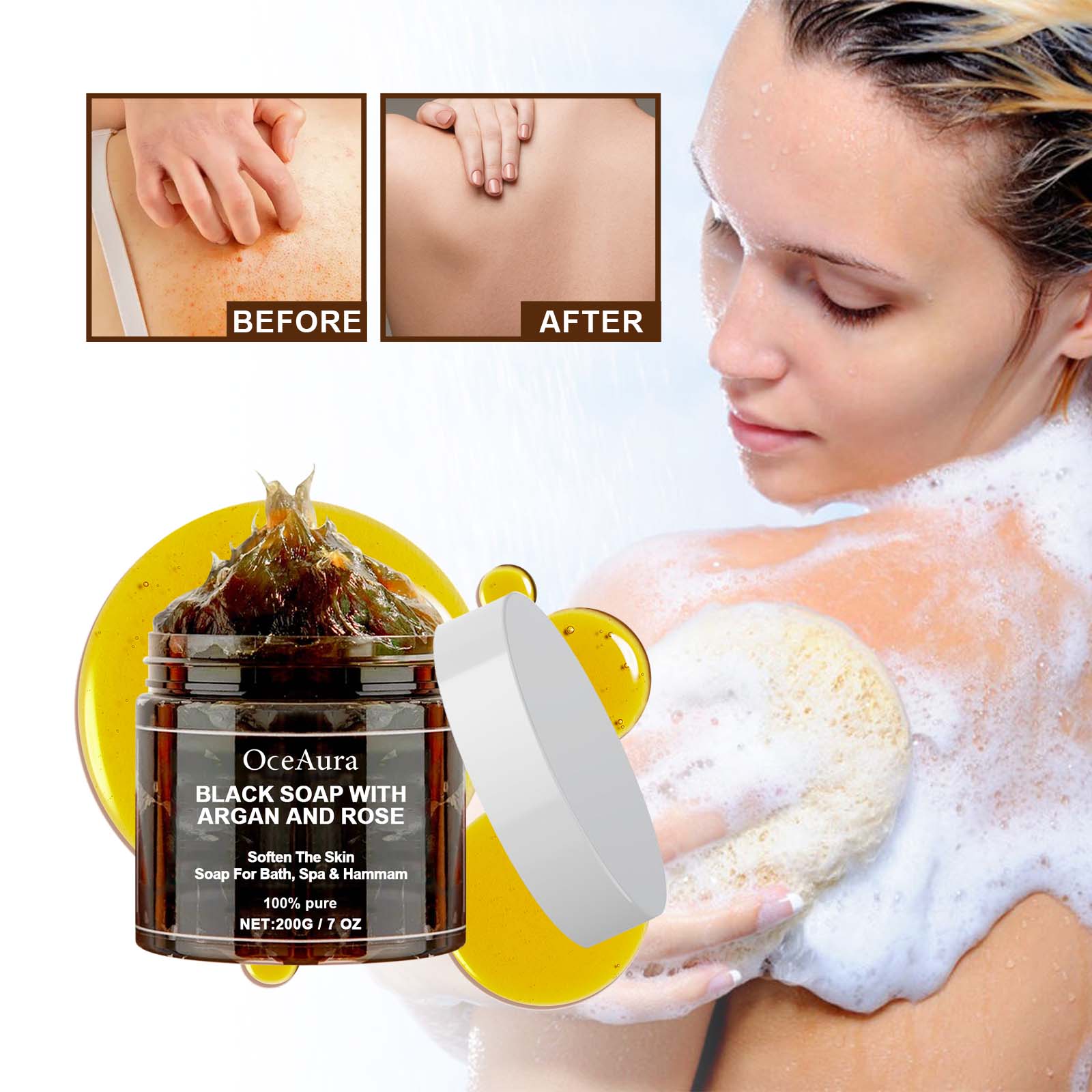 OCEAURA Siyah Sabun Argan ve G - Soap Making Fragrance Oil incelemesi ve fiyatı