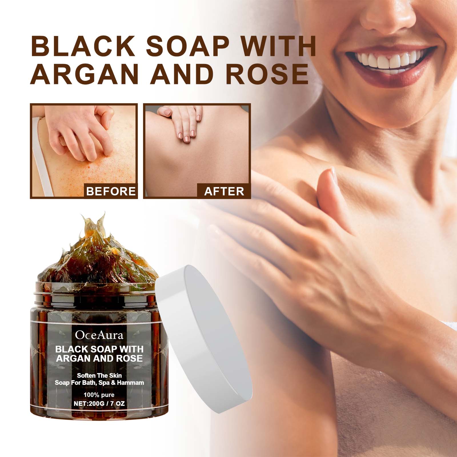 OCEAURA Siyah Sabun Argan ve G - Soap Making Fragrance Oil incelemesi ve fiyatı