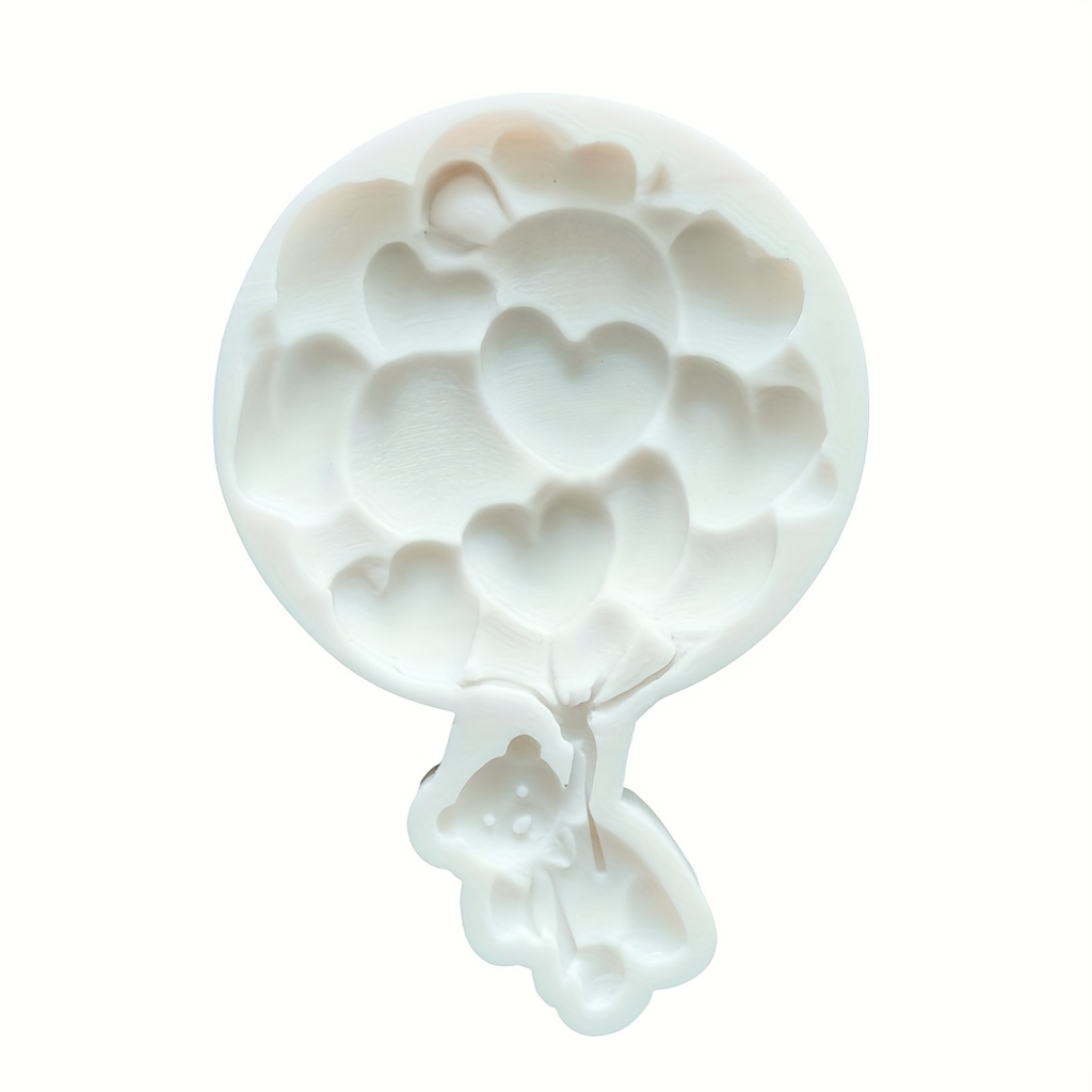 Balon Ayı Kalp Silikon Kalıp F - Soap Making Lye incelemesi ve fiyatı